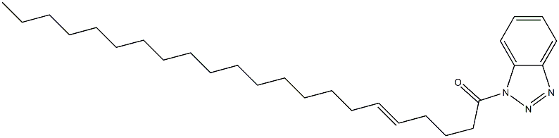 1-(1-Oxo-5-docosenyl)-1H-benzotriazole,,结构式