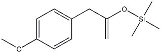 2-(Trimethylsilyloxy)-3-(4-methoxyphenyl)-1-propene|