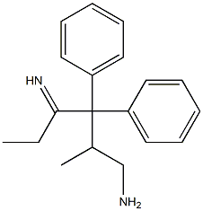 3,3-Diphenyl-4-imino-2-methyl-1-hexanamine