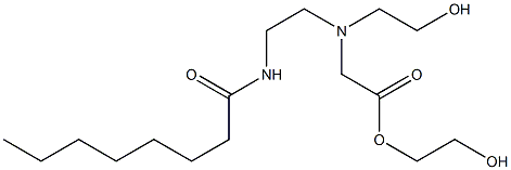 [N-(2-Octanoylaminoethyl)-N-(2-hydroxyethyl)amino]acetic acid 2-hydroxyethyl ester