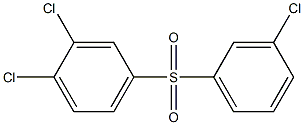 3,4-Dichlorophenyl 3-chlorophenyl sulfone Structure