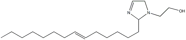 2-(6-Tetradecenyl)-3-imidazoline-1-ethanol 结构式