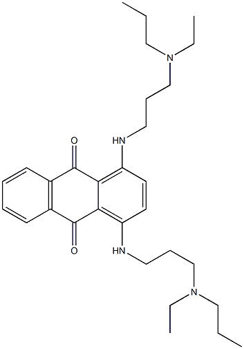  1,4-Bis[3-(diethylmethylaminio)propylamino]anthraquinone