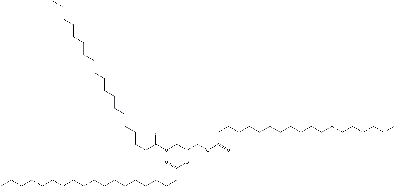 1-O,2-O,3-O-Trisnonadecanoyl-L-glycerol,,结构式