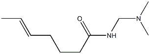 N-[(Dimethylamino)methyl]-5-heptenamide