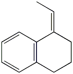 1,2,3,4-Tetrahydro-1-ethylidenenaphthalene Structure