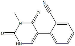  3-Methyl-5-(2-cyanophenyl)uracil