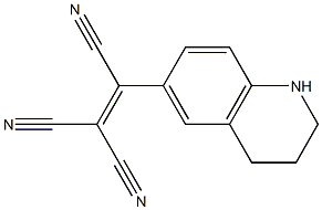 Cyano(1,2,3,4-tetrahydroquinolin-6-yl)methylenemalononitrile Structure