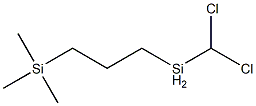 1-(Dichloromethylsilyl)-3-(trimethylsilyl)propane Structure