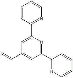 4'-Vinyl-2,2':6',2''-terpyridine Structure