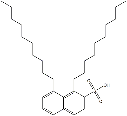 1,8-Didecyl-2-naphthalenesulfonic acid