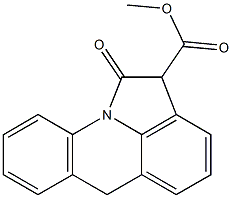 1,2-Dihydro-1-oxo-6H-pyrrolo[3,2,1-de]acridine-2-carboxylic acid methyl ester