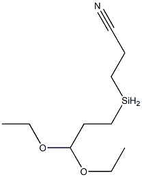 3-(Diethoxypropylsilyl)propiononitrile|