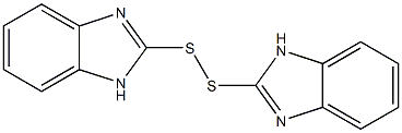 2,2'-Dithiobis(1H-benzimidazole),,结构式