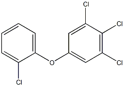 3,4,5-Trichlorophenyl 2-chlorophenyl ether,,结构式