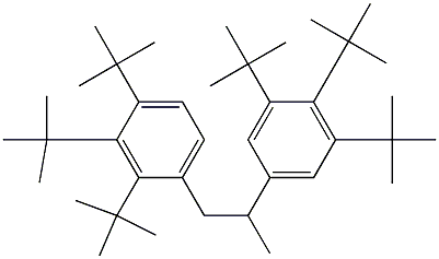 1-(2,3,4-Tri-tert-butylphenyl)-2-(3,4,5-tri-tert-butylphenyl)propane