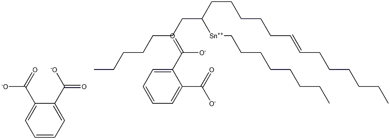  Bis[phthalic acid 1-(6-tridecenyl)]dioctyltin(IV) salt