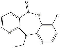 4-Chloro-11-ethyl-5,11-dihydro-6H-dipyrido[3,2-b:2',3'-e][1,4]diazepine-6-one