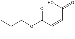 2-Methylmaleic acid 1-propyl ester