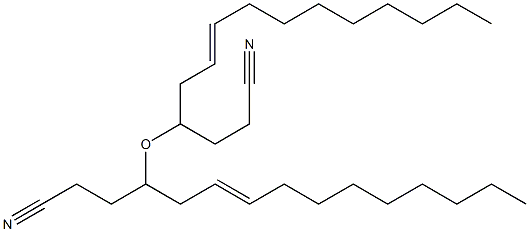 2-Cyanoethyl(3-dodecenyl) ether Structure