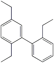 2,2',5-Triethyl-1,1'-biphenyl 结构式