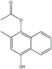 3-Methyl-4-acetoxy-1-naphthol