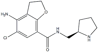 (-)-4-Amino-5-chloro-N-[[(2R)-2-pyrrolidinyl]methyl]-2,3-dihydrobenzofuran-7-carboxamide