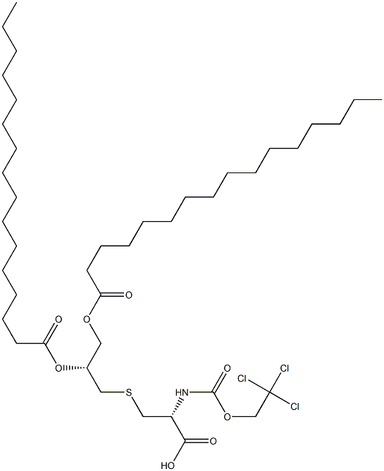 S-[(R)-2,3-Bis(palmitoyloxy)propyl]-N-(2,2,2-trichloroethoxycarbonyl)-L-cysteine