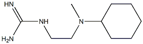 1-[2-(N-Methylcyclohexylamino)ethyl]guanidine Struktur