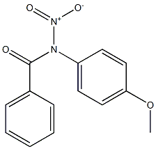 N-Nitro-N-(4-methoxyphenyl)benzamide,,结构式