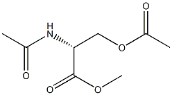 N,O-Diacetyl-D-serine methyl ester Struktur