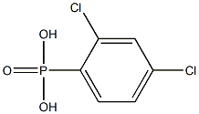 2,4-Dichlorophenylphosphonic acid 结构式