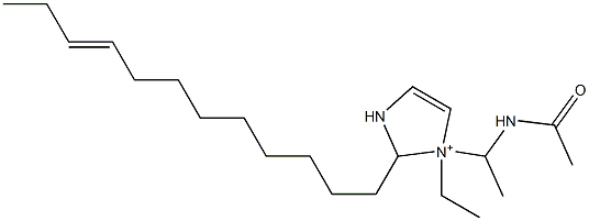1-[1-(Acetylamino)ethyl]-2-(9-dodecenyl)-1-ethyl-4-imidazoline-1-ium