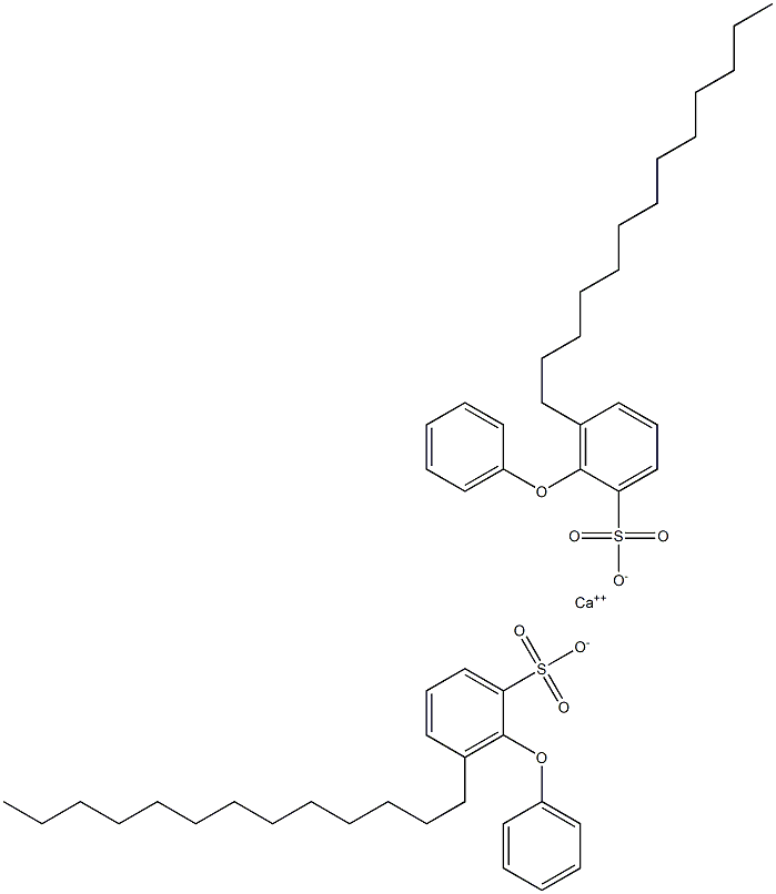 Bis(2-phenoxy-3-tridecylbenzenesulfonic acid)calcium salt