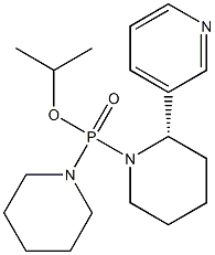  3-[(2S)-1-[Isopropoxy(piperidino)phosphinyl]piperidin-2-yl]pyridine