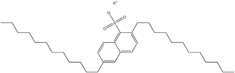 2,6-Didodecyl-1-naphthalenesulfonic acid potassium salt