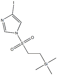 1-[[2-(Trimethylsilyl)ethyl]sulfonyl]-4-iodo-1H-imidazole Struktur