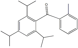 2,4,6-Triisopropyl-2'-methylbenzophenone,,结构式