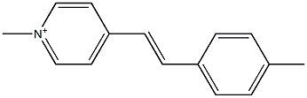 1-Methyl-4-(4-methylstyryl)pyridinium