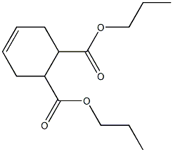 4-Cyclohexene-1,2-dicarboxylic acid dipropyl ester Structure