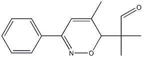 2-[5-Methyl-3-phenyl-6H-1,2-oxazin-6-yl]-2-methylpropanal|