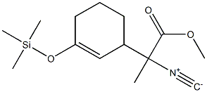 2-Isocyano-2-(3-trimethylsilyloxy-2-cyclohexenyl)propanoic acid methyl ester|