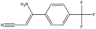 (Z)-3-Amino-3-(4-trifluoromethylphenyl)acrylonitrile