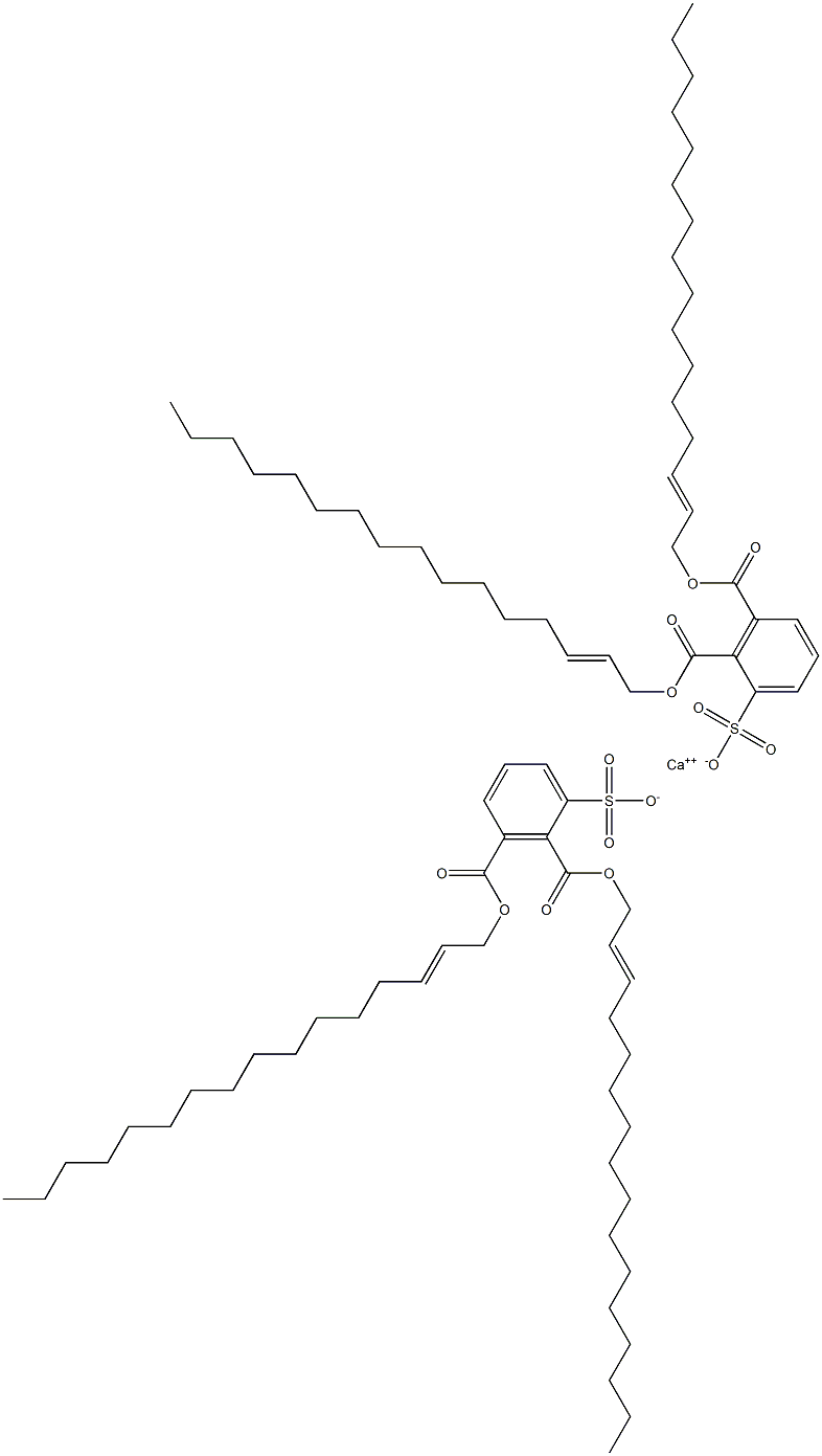 Bis[2,3-di(2-hexadecenyloxycarbonyl)benzenesulfonic acid]calcium salt