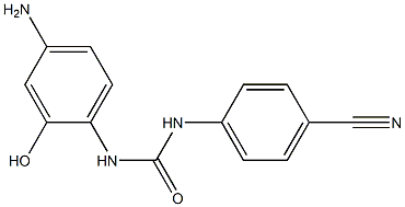 N-(4-Amino-2-hydroxyphenyl)-N'-(4-cyanophenyl)urea