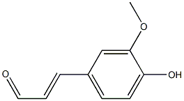 Ferulyl aldehyde Structure