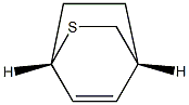 (1R,4S)-8-チアビシクロ[2.2.2]オクタ-2-エン 化学構造式