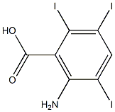 6-Amino-2,3,5-triiodobenzoic acid