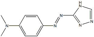  4-[(4H-1,2,4-Triazol-3-yl)azo]-N,N-dimethylaniline