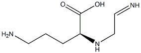 N2-(2-Iminoethyl)-L-ornithine Structure
